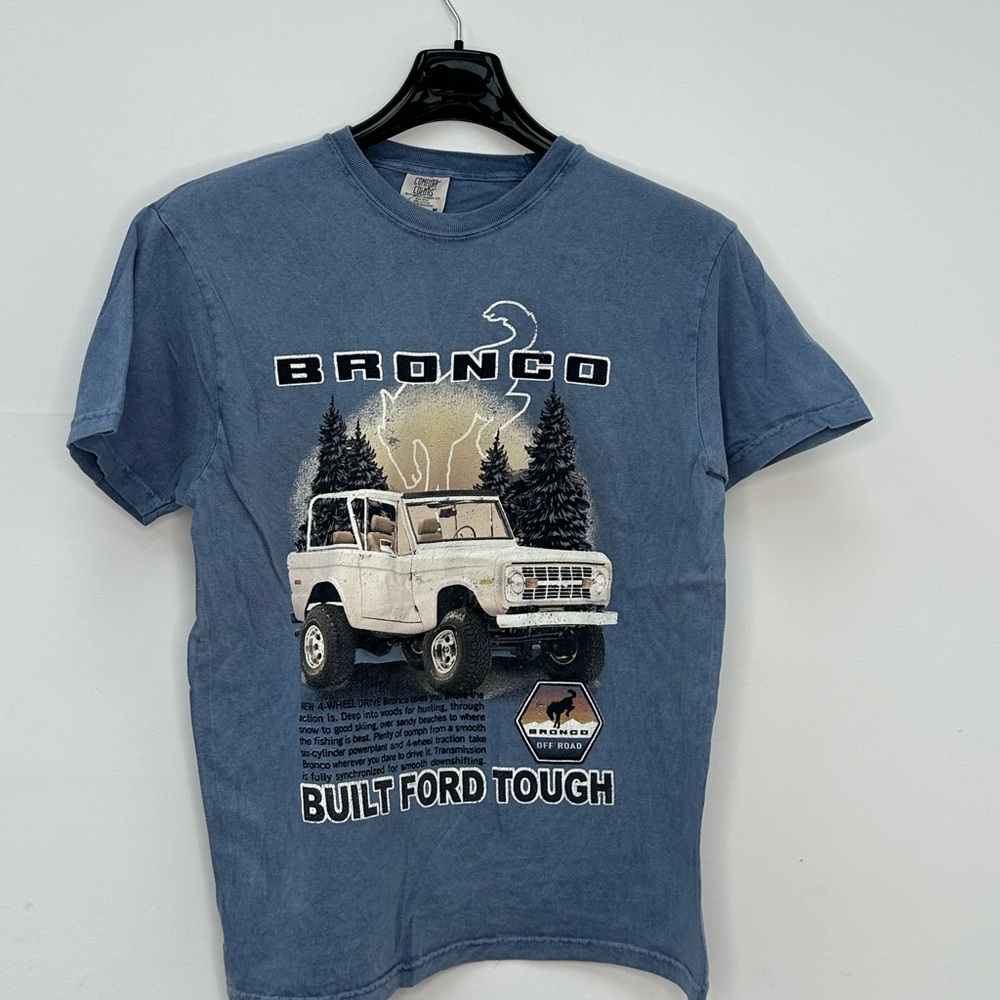 Ford Bronco Blue Graphic Tee
